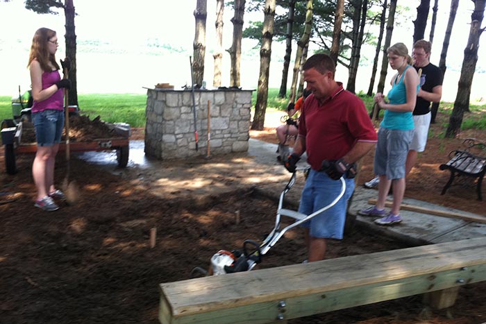 Men's Club, Serving at Our Lord's