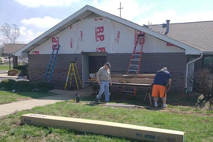 Men's Club, Serving at Our Lord's