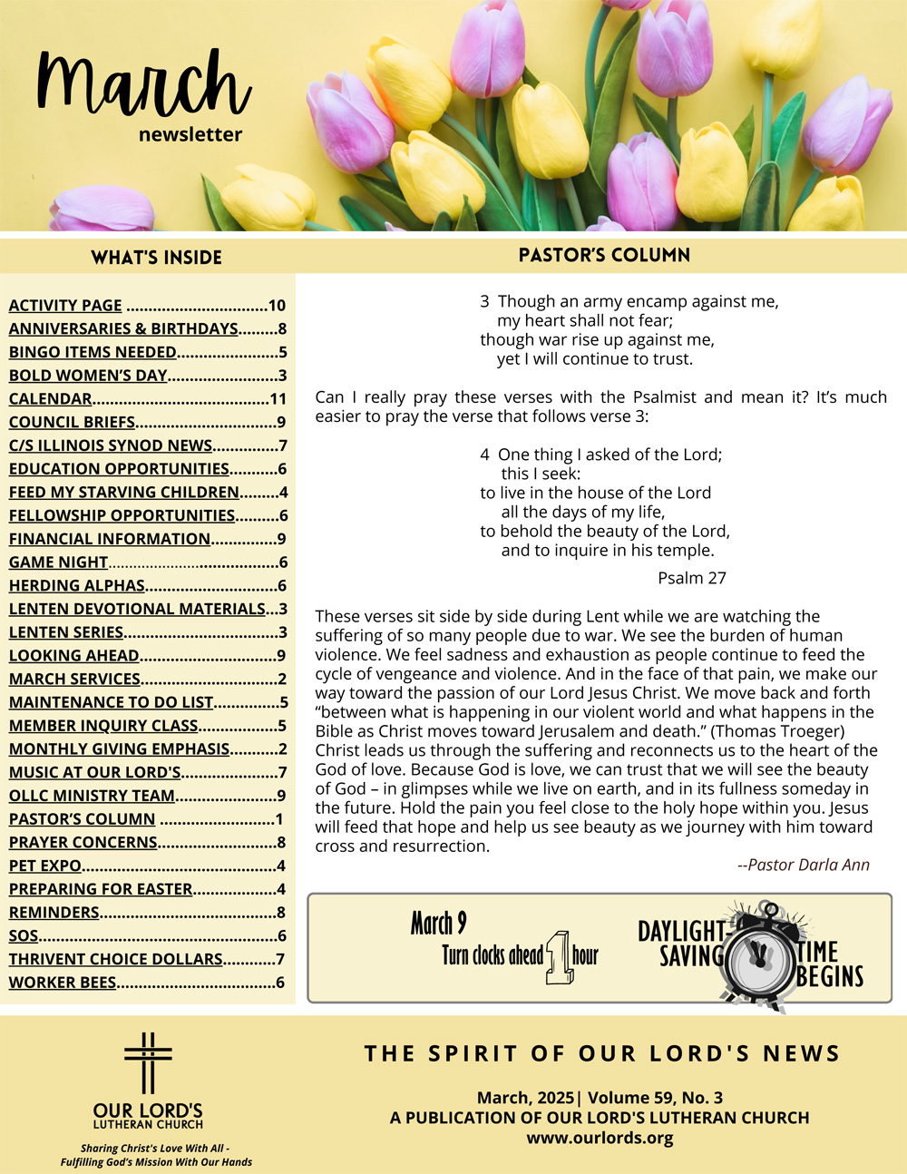 March 2025 Newsletter
