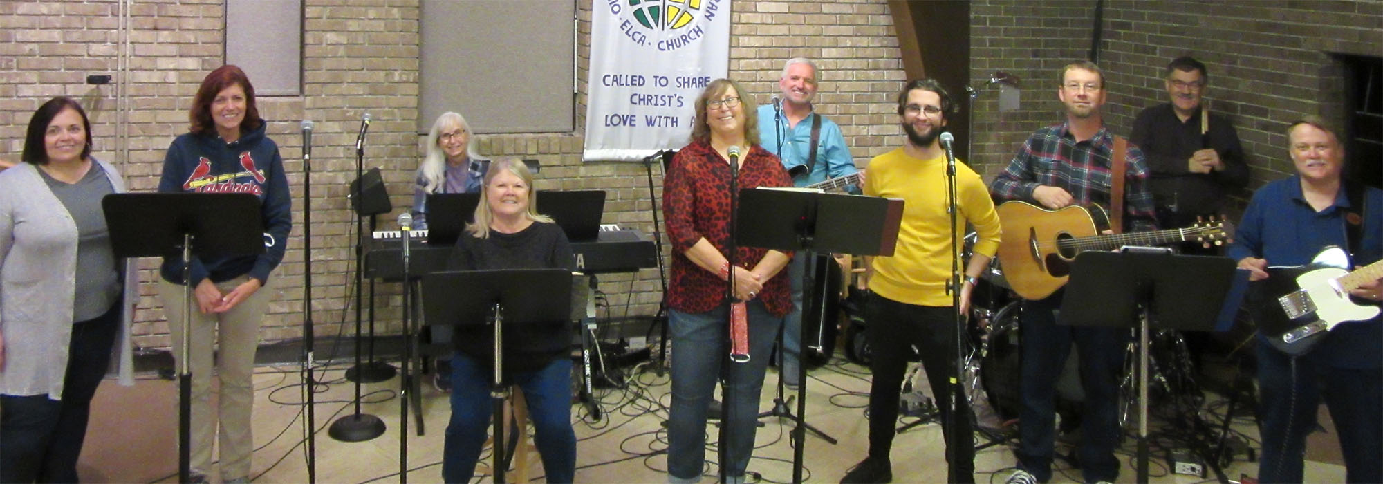Praise Band at Our Lord's Lutheran Church